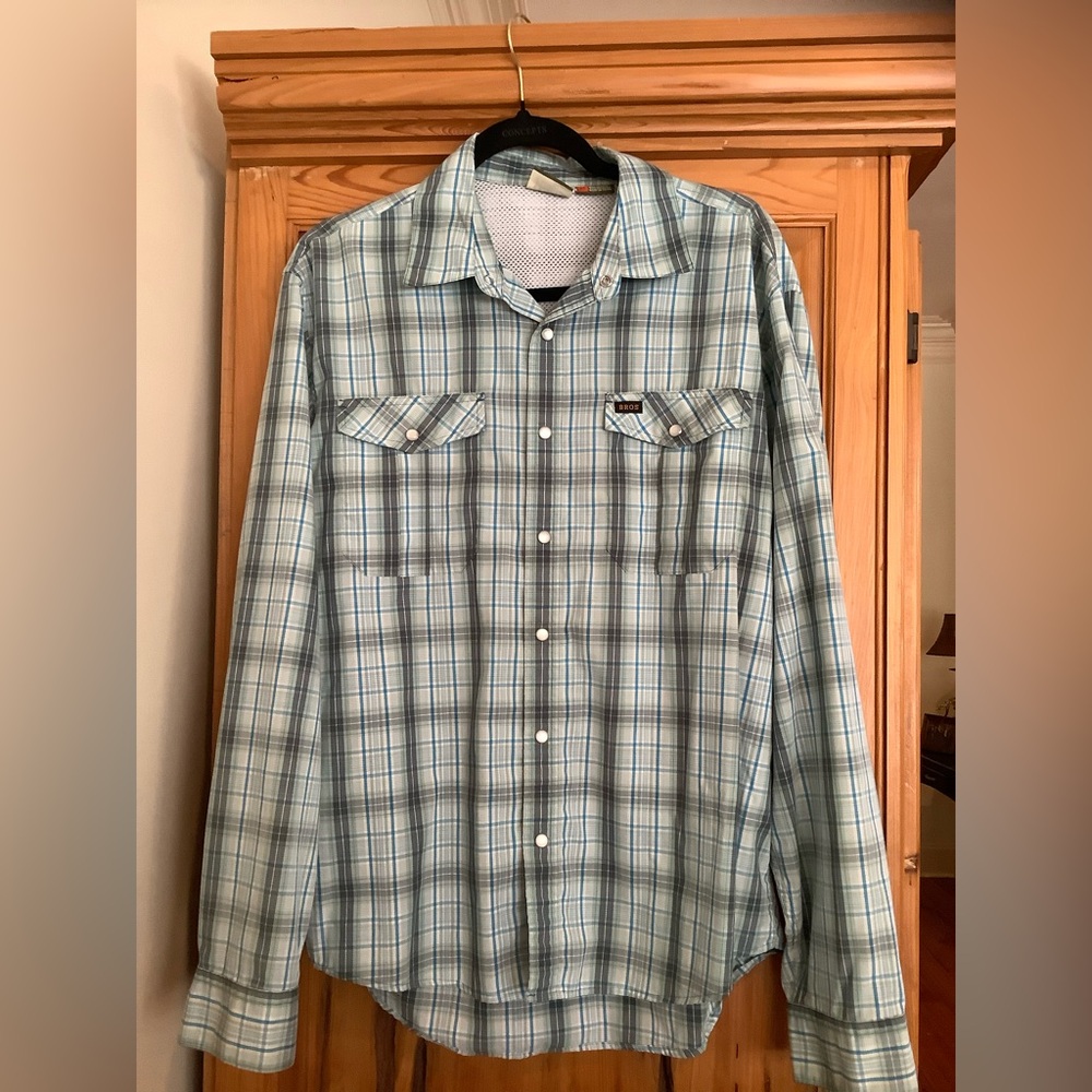 Howler Brothers Plaid Casual Shirt